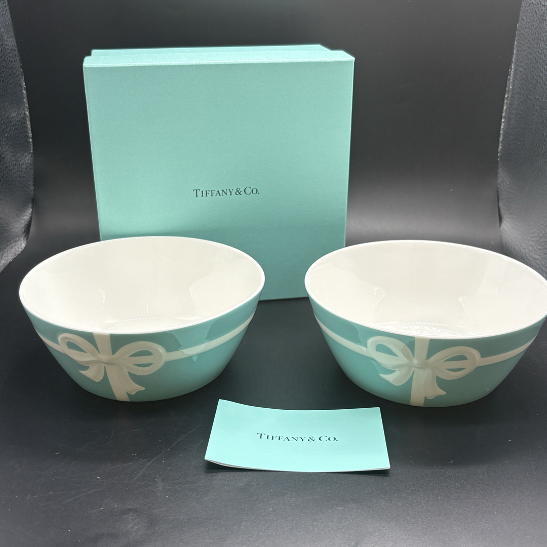 Tiffany & Co. - 箱付き ティファニー ブルーボックス ボウル 2枚
