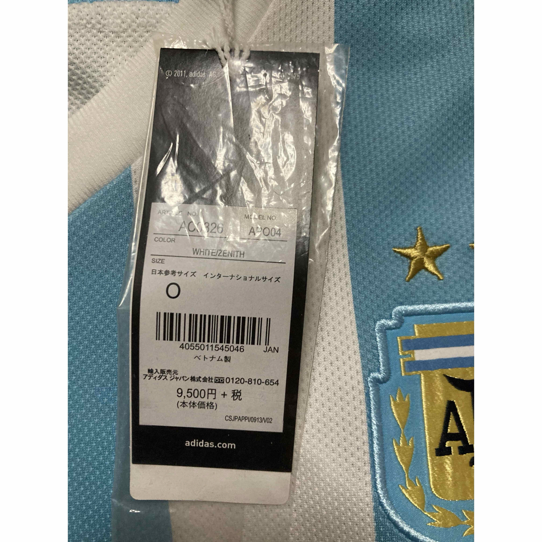 新品タグ付き】アルゼンチン代表2015ホームユニフォーム20番コレア直筆