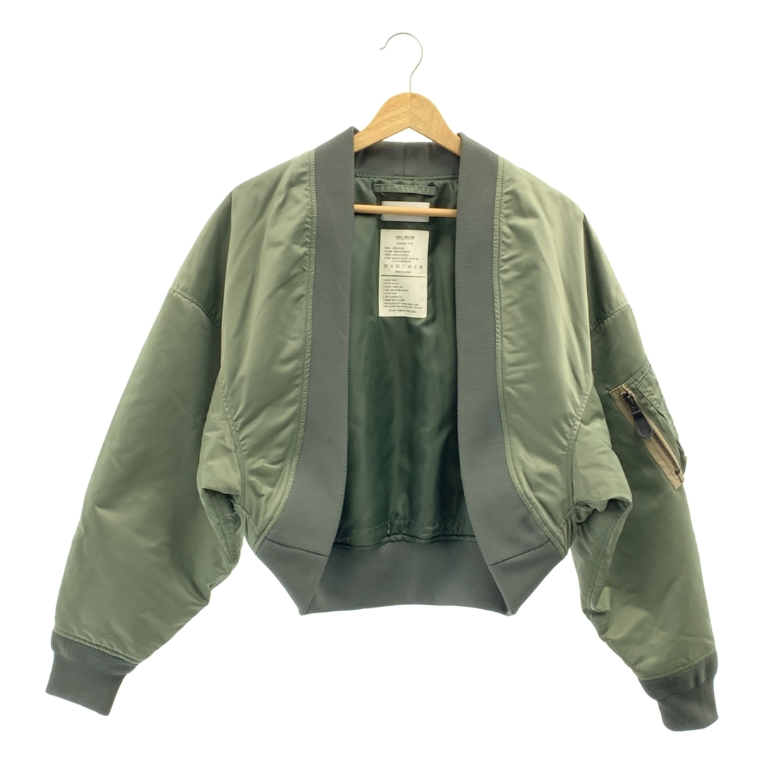 HYKE - HYKE / ハイク | MA-1 TYPE BOLERO JACKET / ミリタリー ボレロ