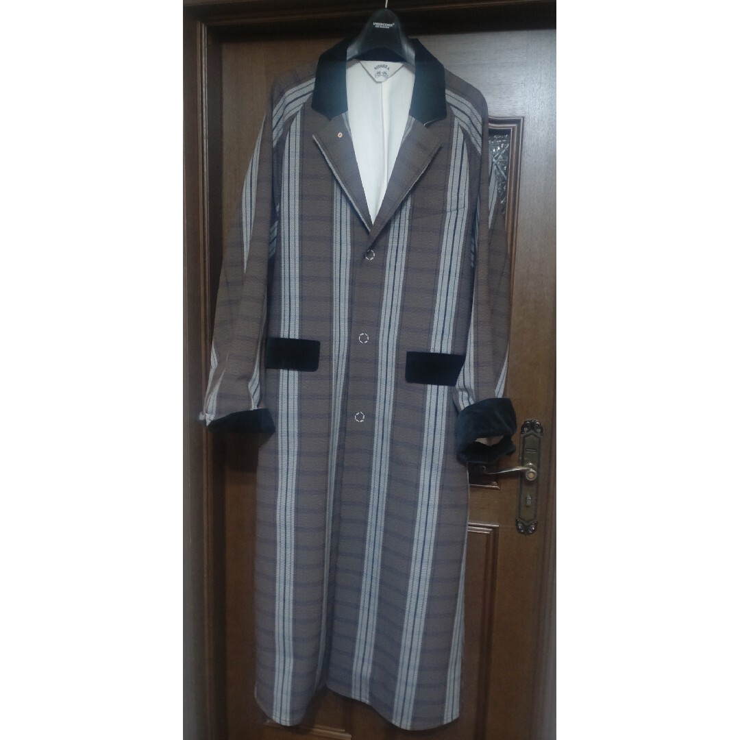 SUNSEA 18AW Pollys Tweed Check Coat