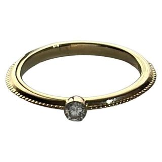 agete - agete アガット スキニーリング ガーネット K10 #9の通販 by