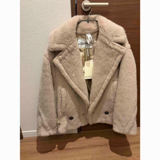 Max Mara - 新品同様 マックスマーラ 白タグ フーデットコートの通販