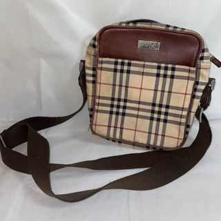 BURBERRY - 中古品 old Burberry ショルダーバッグ ノヴァチェックの