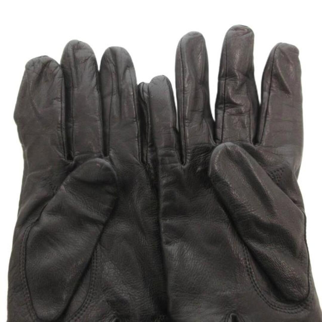 GIVENCHY - ジバンシィ GIVENCHY 手袋 レザーグローブ ロゴ 黒