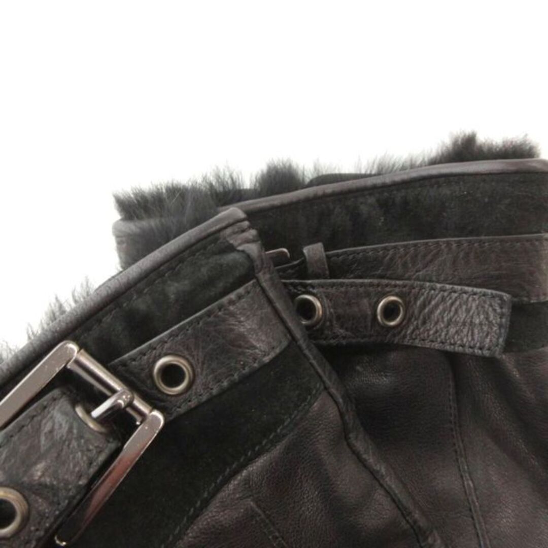 GIVENCHY - ジバンシィ GIVENCHY 手袋 レザーグローブ ロゴ 黒