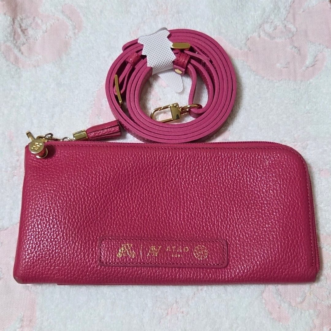 ATAO - ATAO アタオ バティ マゼンタバッグにもなる長財布の通販 by