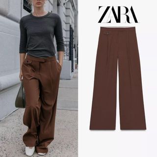 ZARA - ZARAミニフレアパンツ の通販 by Erina Tajima's shop｜ザラ