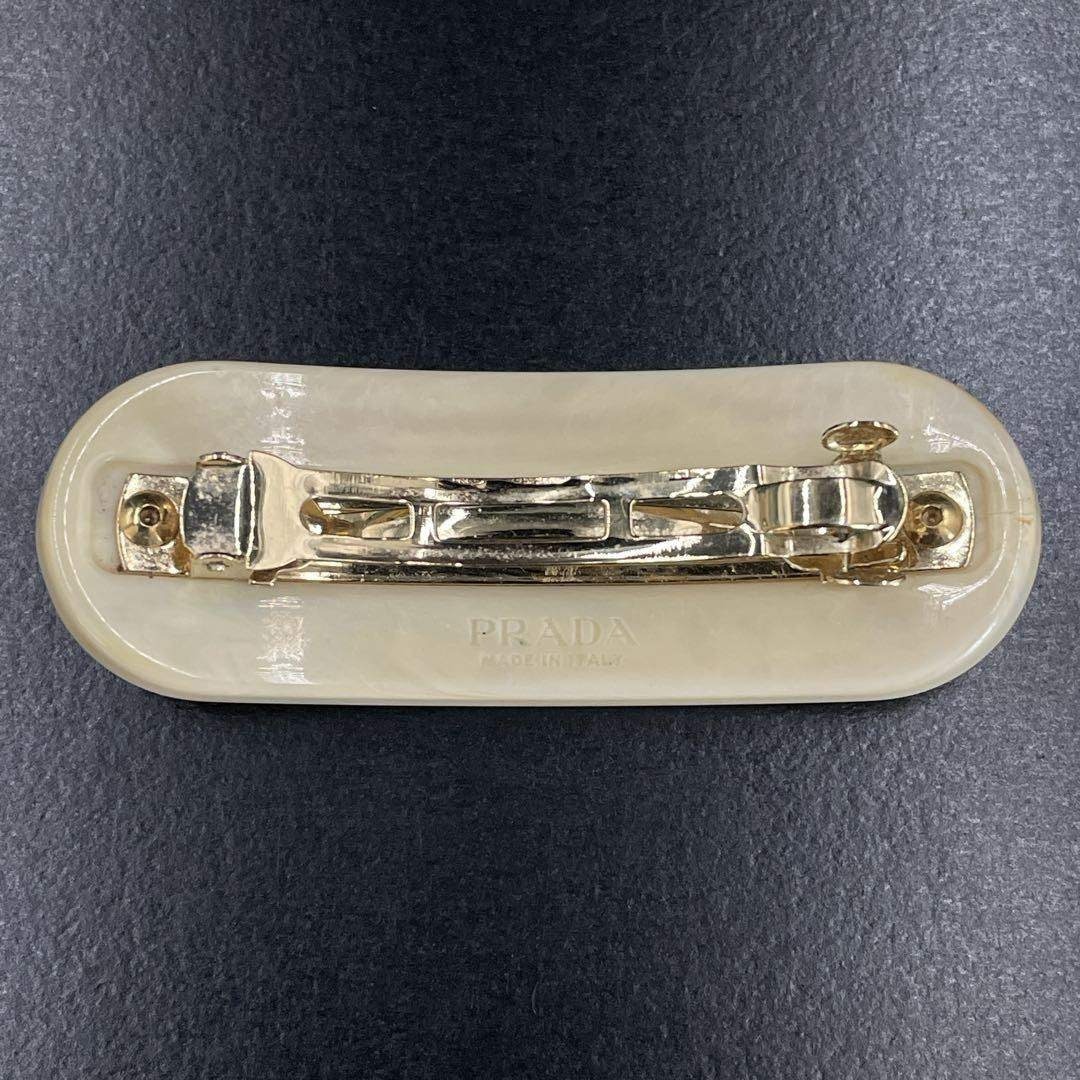 PRADA - 確実正規品 美品 プラダ プレックス ヘアクリップ バレッタ