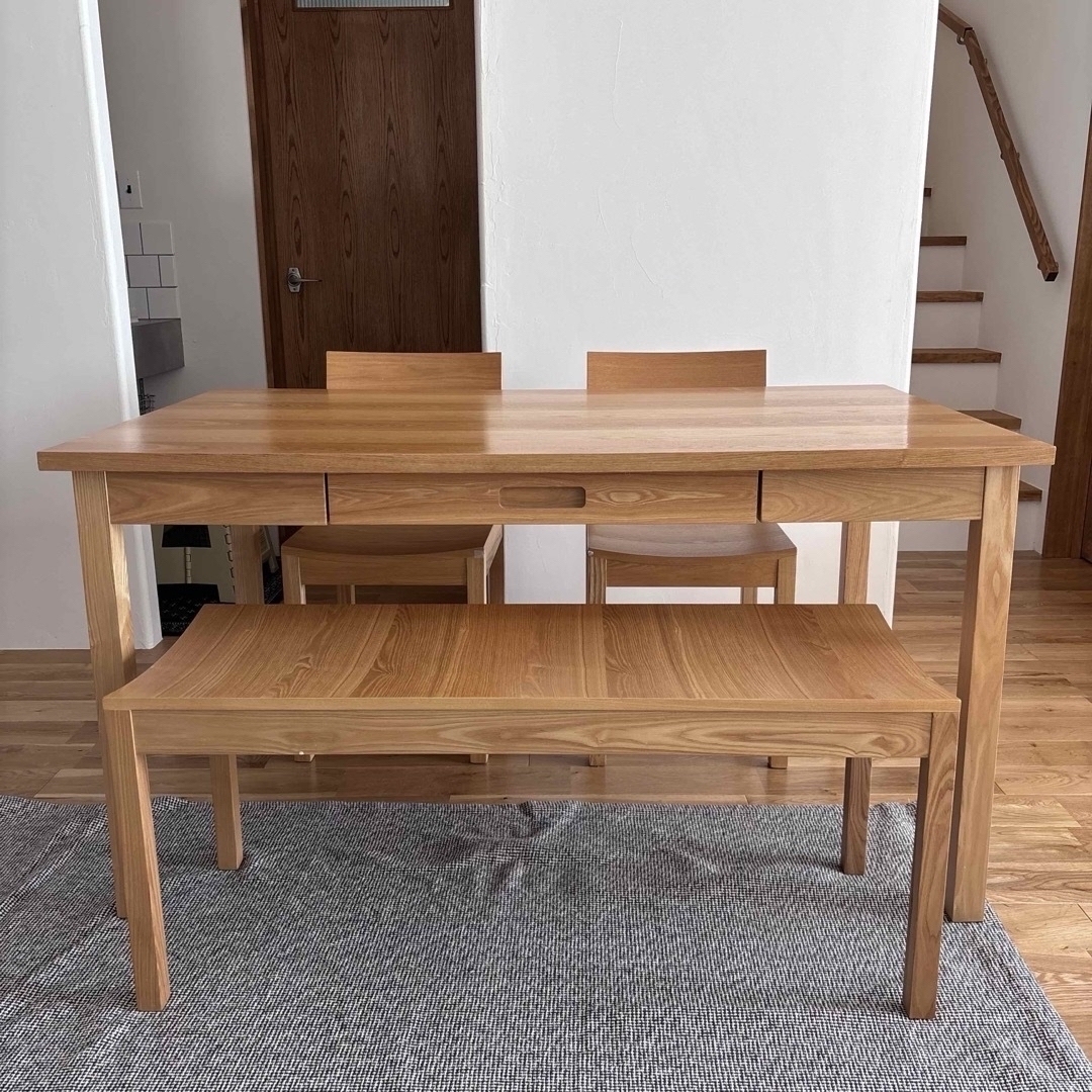 unico - 【お引取限定】unico ウニコ ダイニングテーブル ベンチ