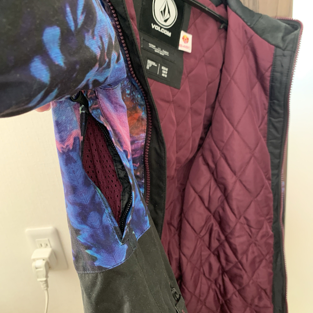 volcom - VOLCOMオオカミグラフィック ジャケット アウター XSサイズ