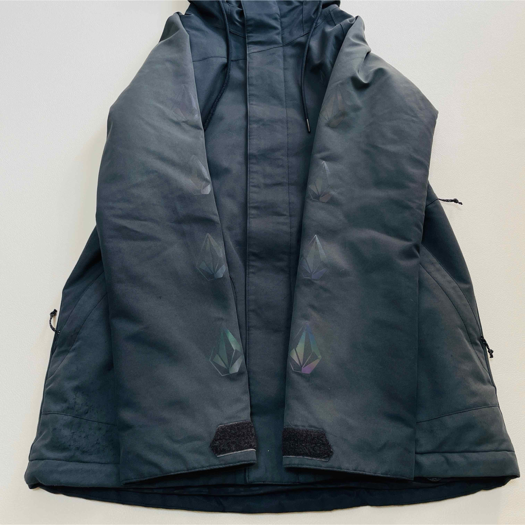 volcom - 6695 ボルコム ジャケット 袖ロゴ スノボ 断熱 レディースの