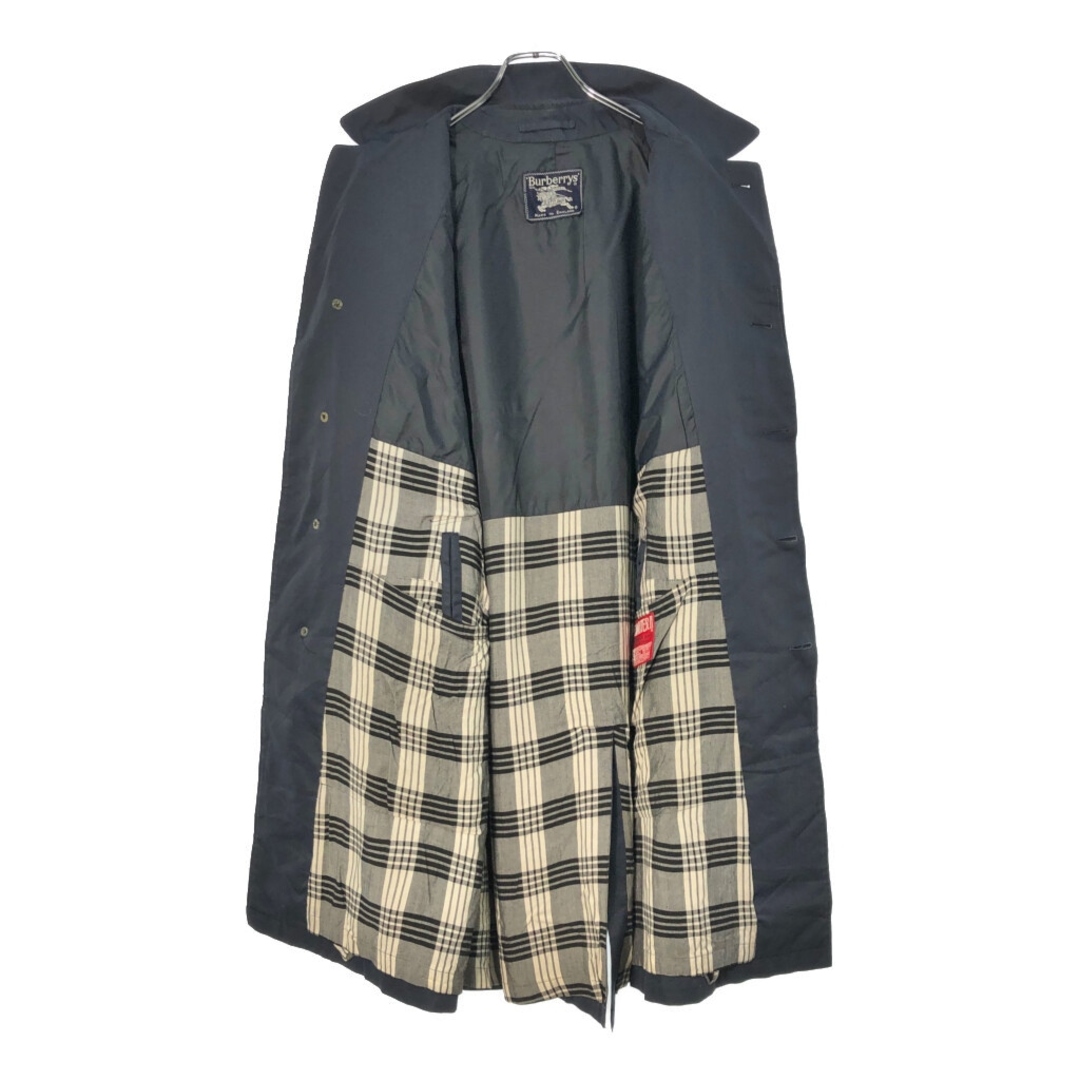 burberry ネイビー ステンカラーコート 1970〜80年代 イギリス製