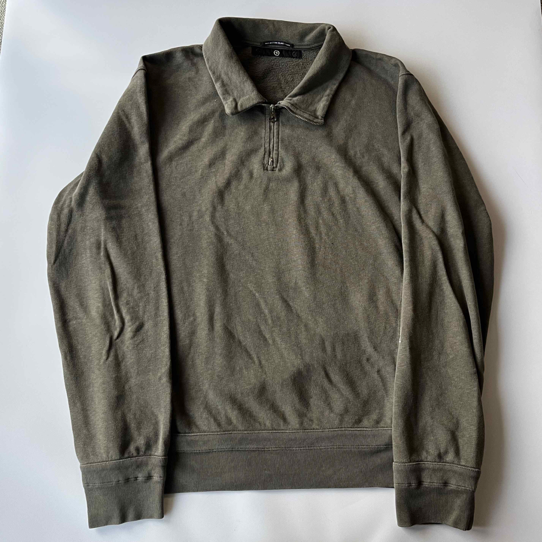 STONE ISLAND - STONE ISLAND Denims ハーフジップスウェットの通販 by