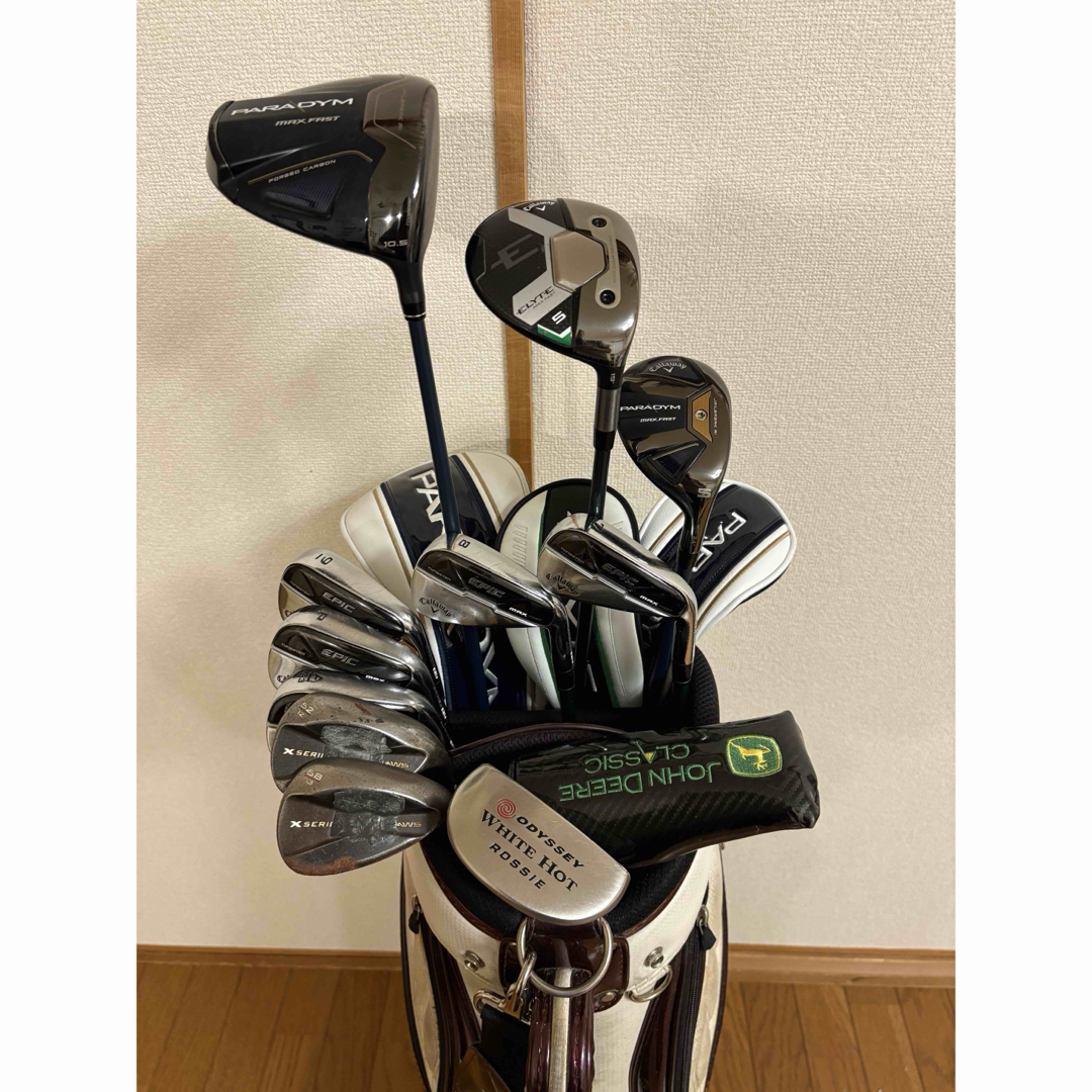 Callaway Golf - 【超激安】⑤ELYTE 〜EPIC（8本）+おまけ（PT&WG2本等