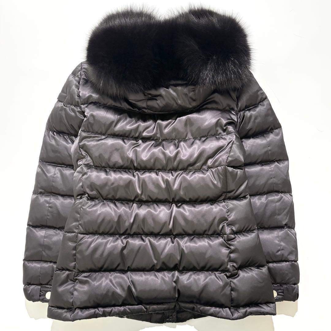 PRADA - 【美品】PRADA ダウンジャケット フォックスファー 三角ロゴ