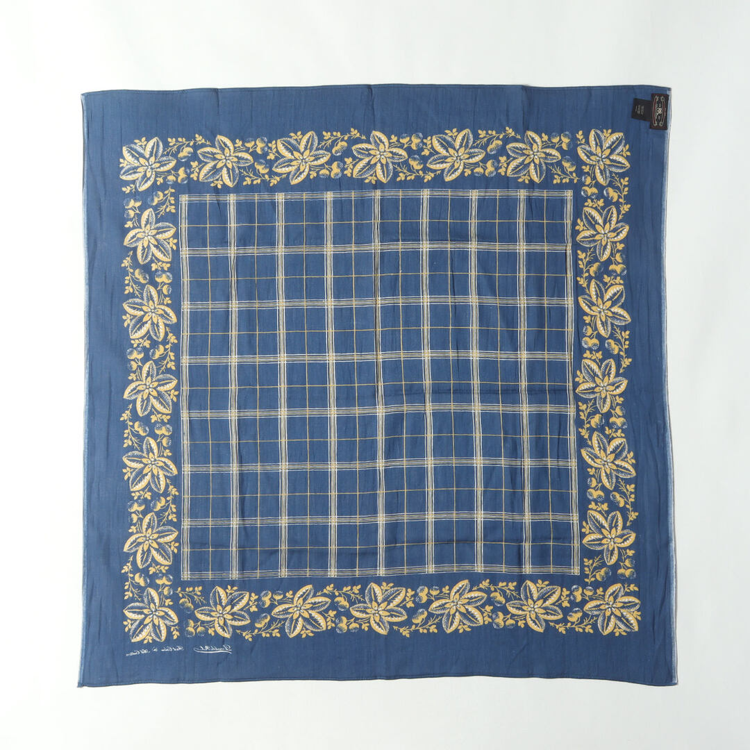 RRL - RRL ダブルアールエル | フラワー チェック ストール | ネイビー