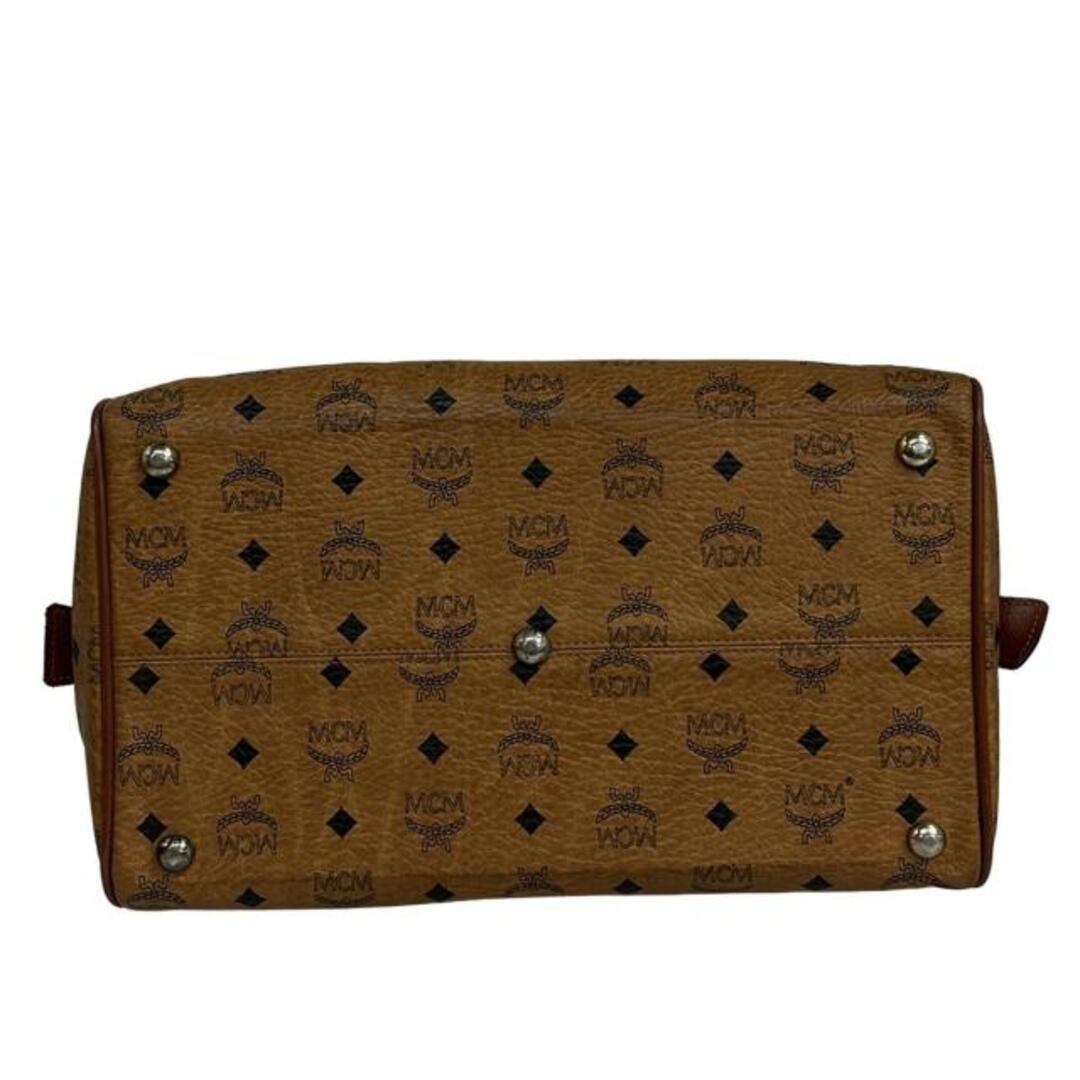 MCM - MCM(エムシーエム) ボストンバッグ - ライトブラウン×ブラウン