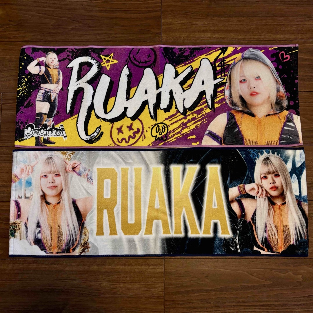 バラ売り応相談】スターダム なつぽい選手 応援タオル 未開封5点 開封