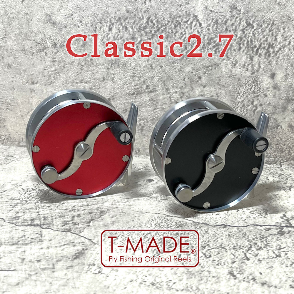 選べる2色】T-MADE Classic2.7リール 釣り リール フィッシング 渓流