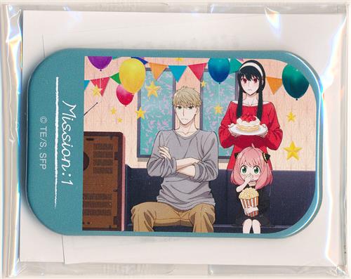 スパイファミリー season2 楽天全巻購入特典 缶バッジ ロイド ヨル SPY