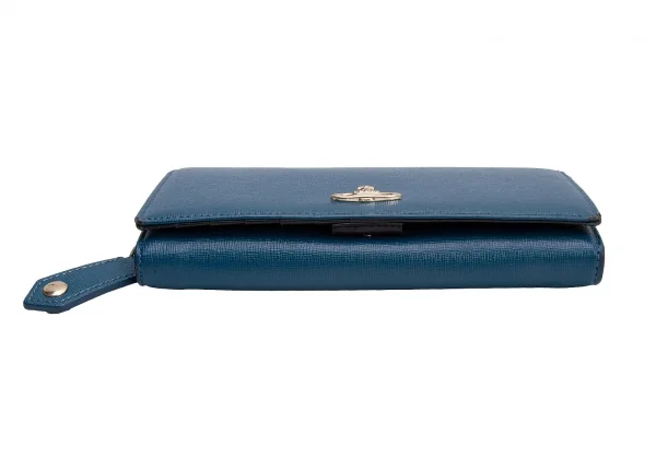 ヴィヴィアンウエストウッドVivienne Westwood カウレザーオーブ長財布