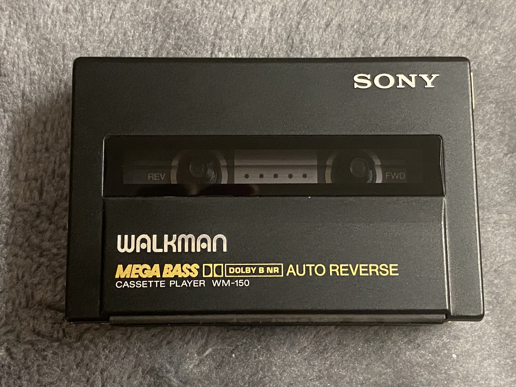 ジャンク品 SONY WM-150 カセットプレーヤー walkman 【公式通販】