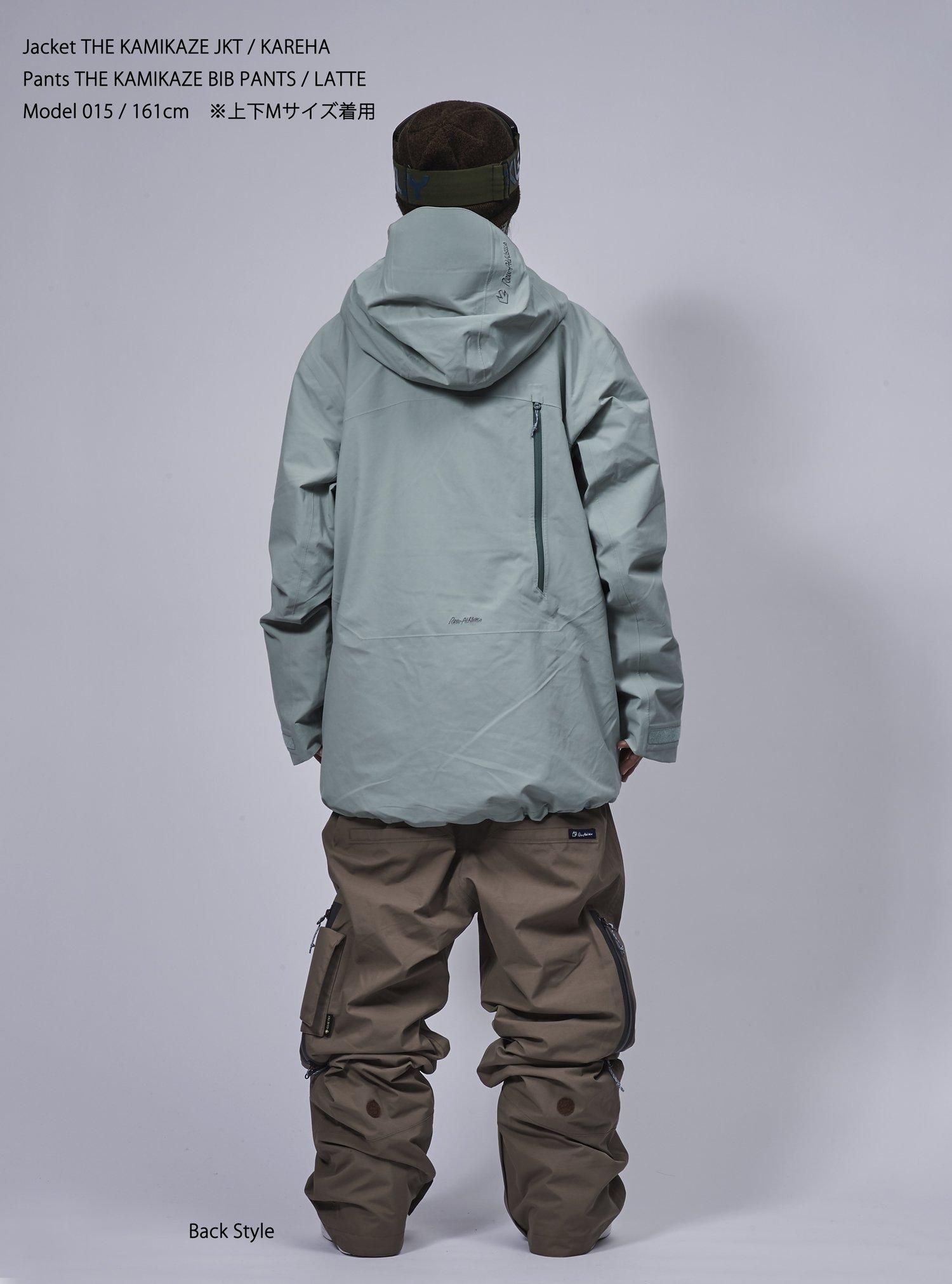 r KAMIKAZE BIB PANTS 20 [ GORE-TEX 2L ] LATTE - Rew / VOLUME