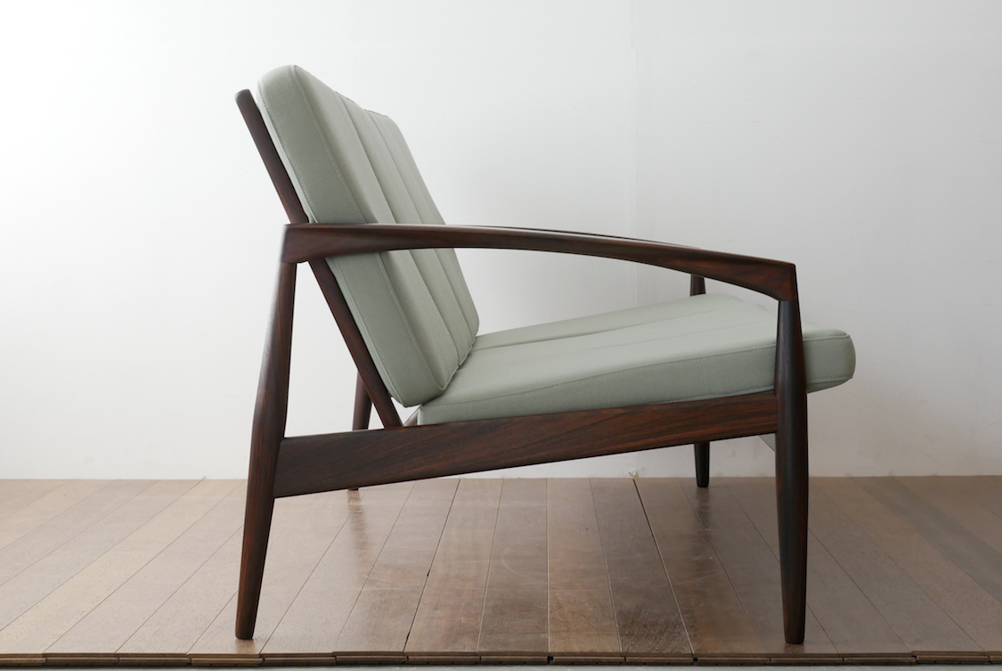 イージーチェア/カイ・クリスチャンセン/ペーパーナイフソファ/ローズ