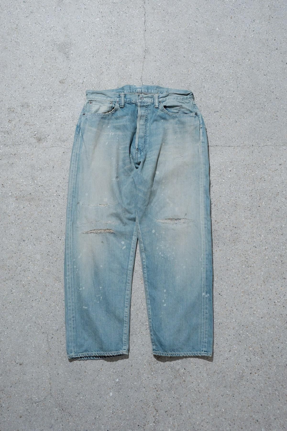 A.PRESSE / No.37 Washed Wide Denim Pants（25AAP-04-40） - IMA:ZINE
