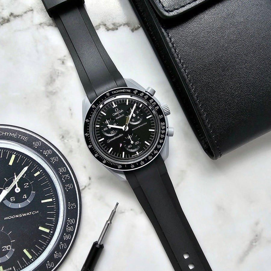 ラバーベルト：オメガ X スウォッチ ムーンスウォッチ（OMEGA X SWATCH