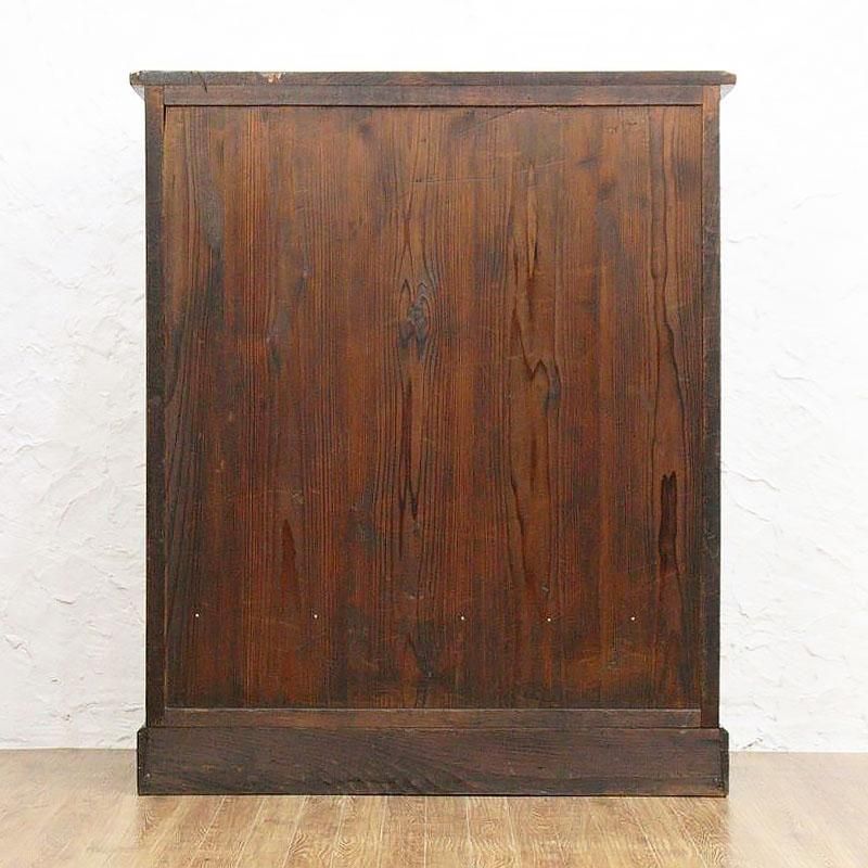 昭和初期 木戸本箱 コンパクト高級収納棚