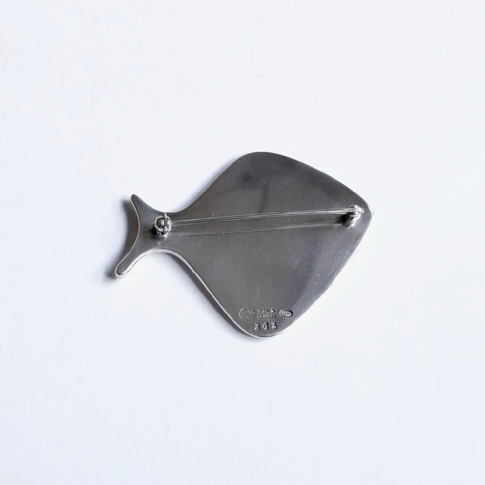 Henning Koppel/ GEORG JENSEN/ Brooch #343 - organ-online.com