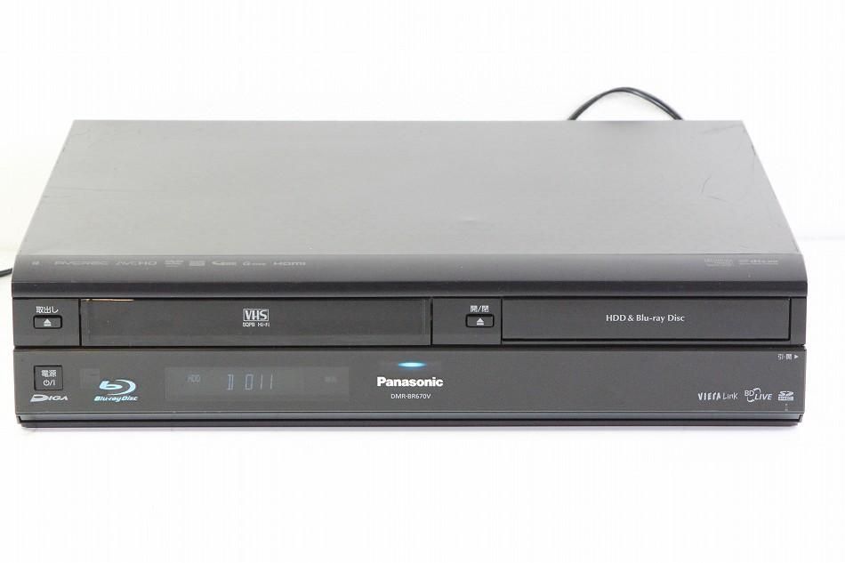 Panasonic ブルーレイレコーダー VHS一体型 DMR-BR670V DMR-BR670V