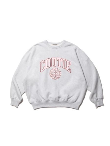 COOTIE (クーティー) Heavy Oz Sweat Crew (COLLEGE)(ヘヴィーオンス