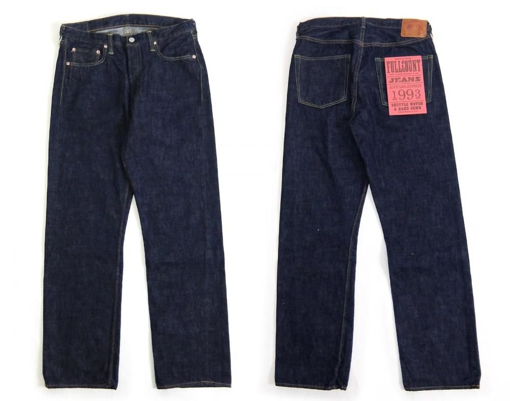 フルカウント FULL COUNT[1101]13.7oz オリジナル ストレート デニム