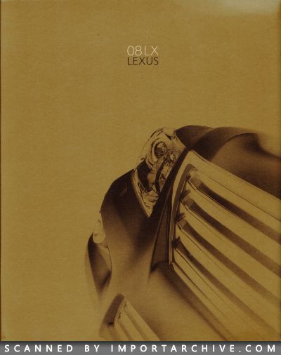 2008 Lexus LX Brochure - ImportArchive