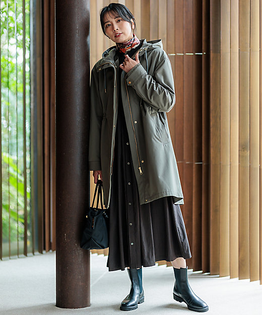 撥水加工／洗える】ライナー付き マルチウェイアウター