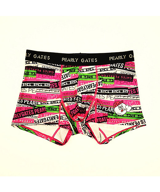 ボクサーパンツ 前閉じ PGリボン柄 PGB655112 | PEARLY