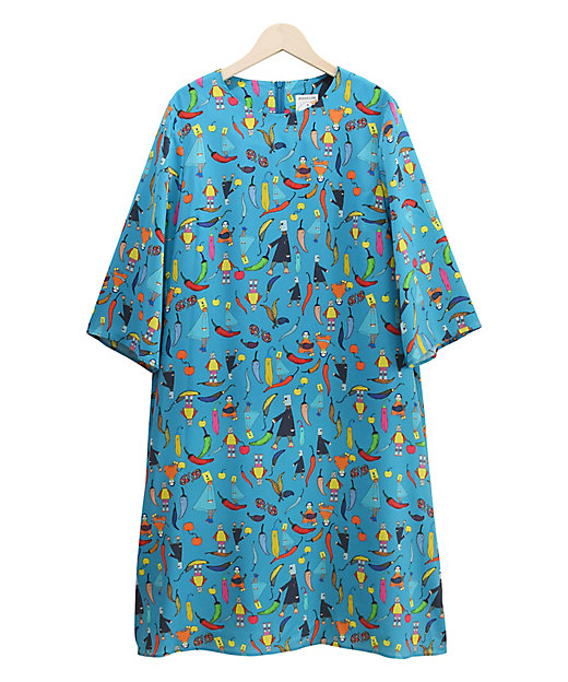 定番Aラインワンピース mnn3601 | mannine (雑貨)/マンナイン