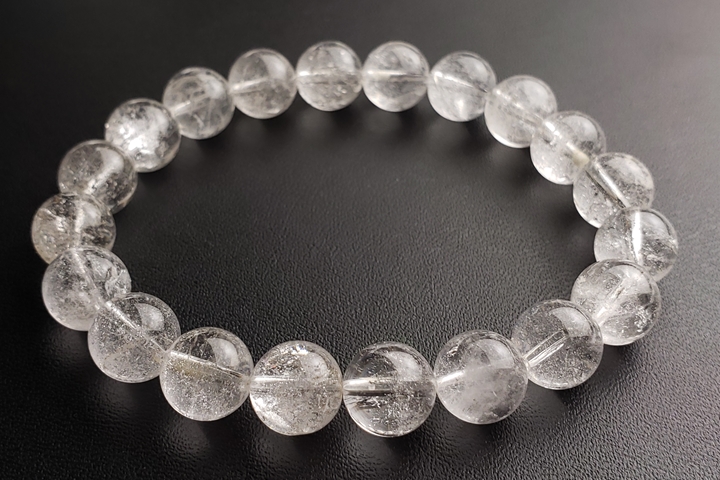 ギャラリーメイスン / 10mm山梨県黒平産水晶ブレスレット ファイナル