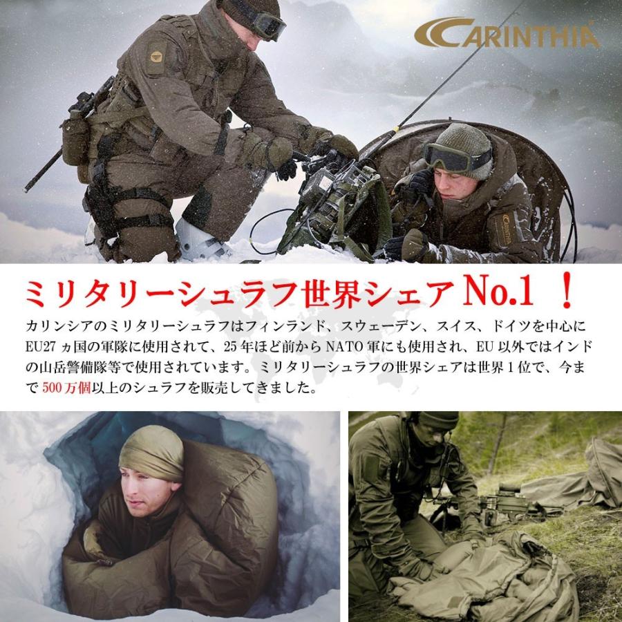シュラフ Carinthia カリンシア Tropen マミー型 寝袋 キャンプ 登山
