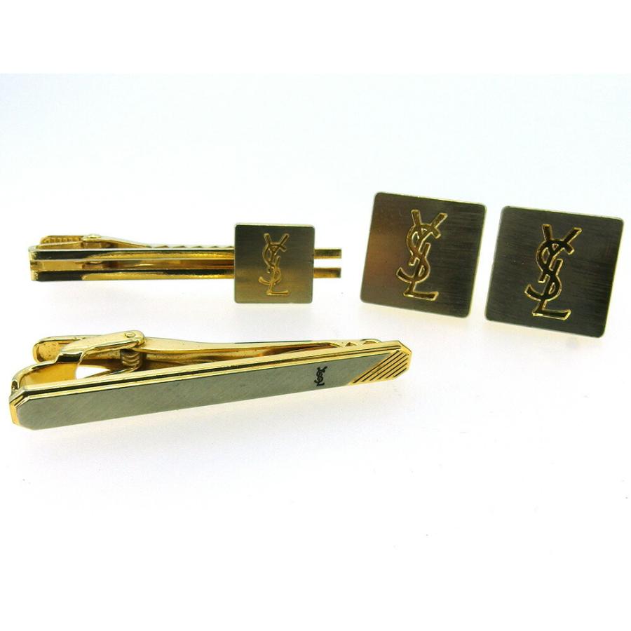 SAINT LAURENT 【特別割引☆30%OFF】サンローラン タイピン カフス