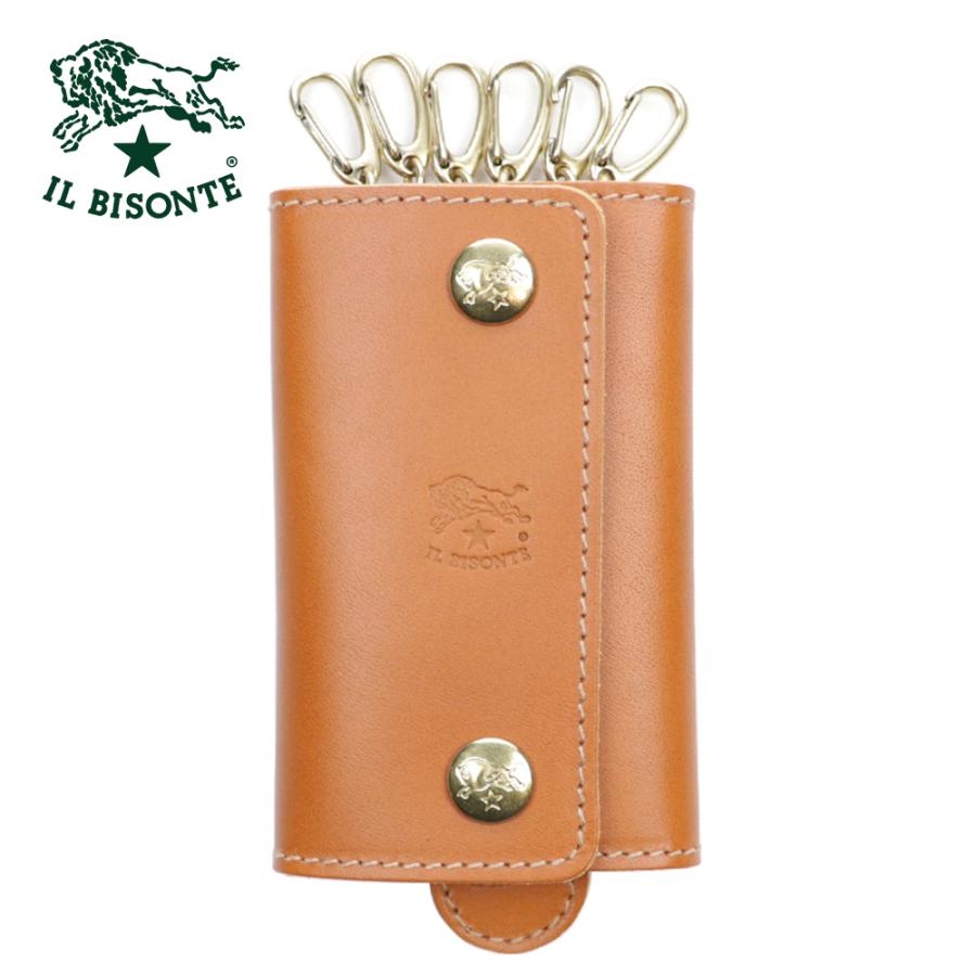 IL BISONTE（イルビゾンテ） キーケース 6連 キーリング付き