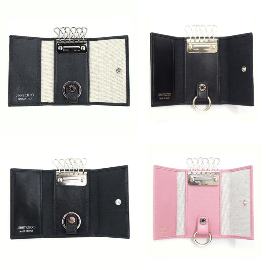JIMMY CHOO（ジミーチュウ） キーケース 6連 6本 キーリング
