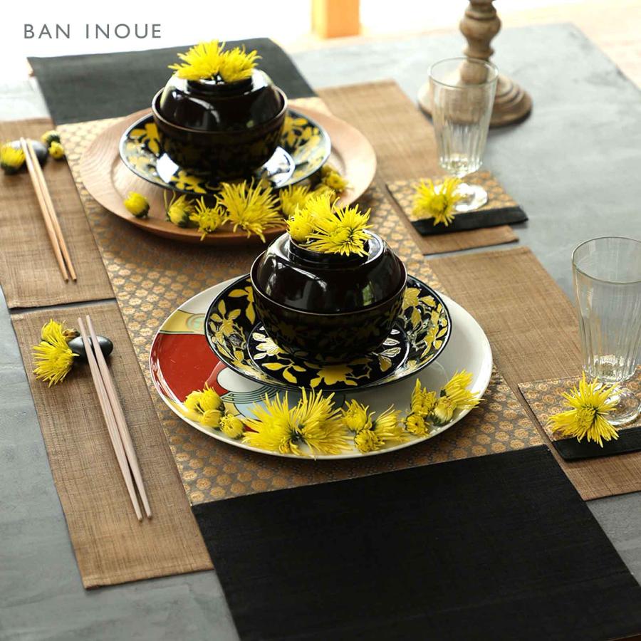 華わび裂ラナー テーブルランナー 日本製 リネン 麻 ランナー 吸水 和