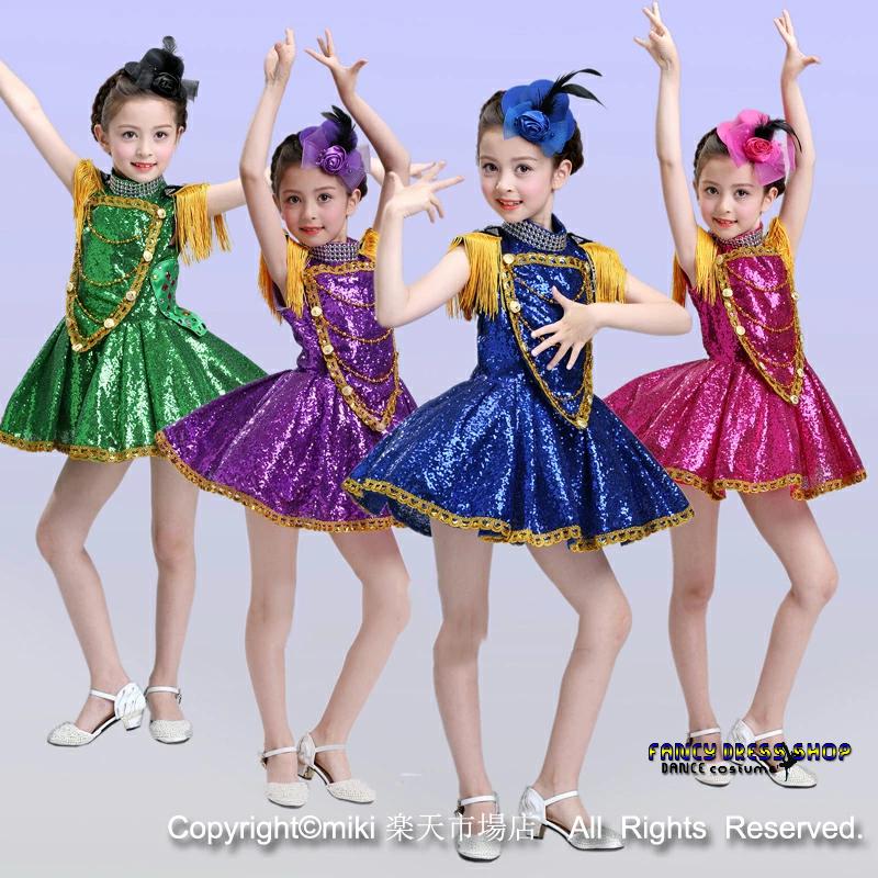 ランキング1位受賞｜スパンコール ダンス衣装 ワンピース ラテンダンス