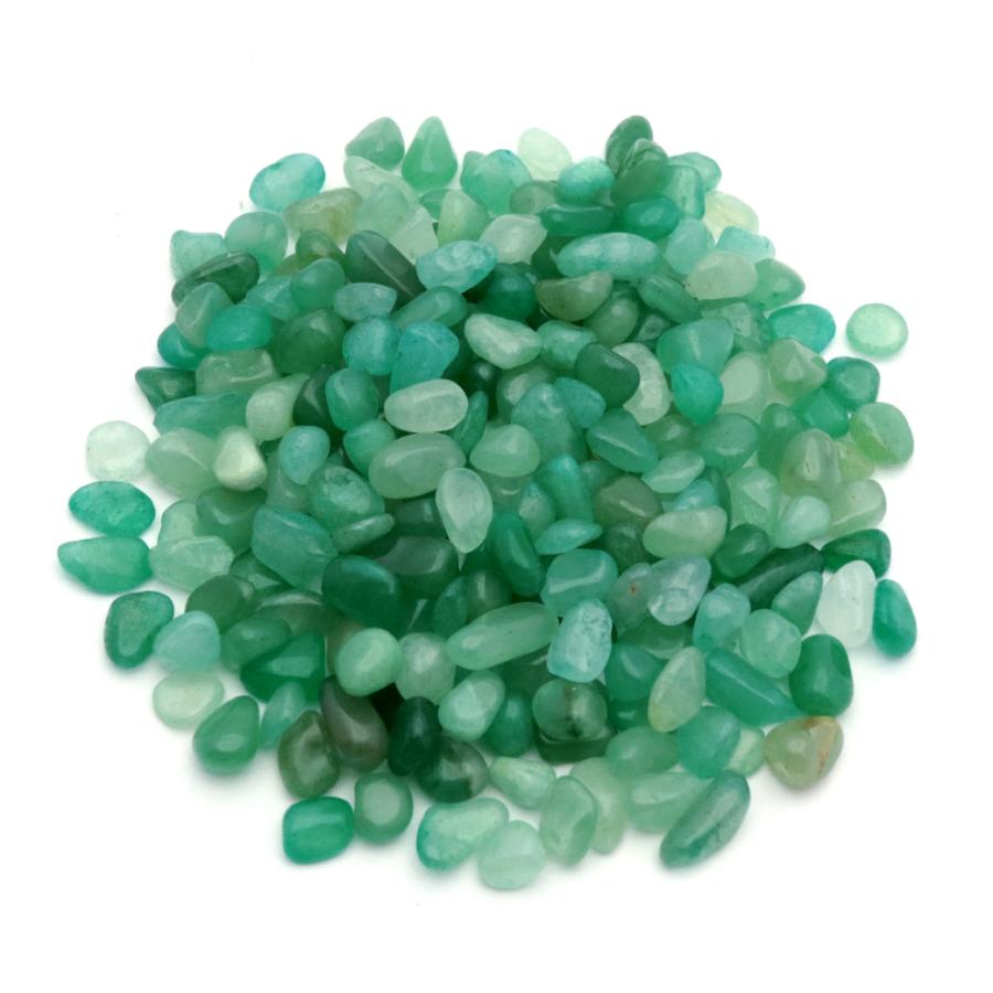 GOLD STONE グリーン アベンチュリン 中粒 さざれ石 本物 100g インド