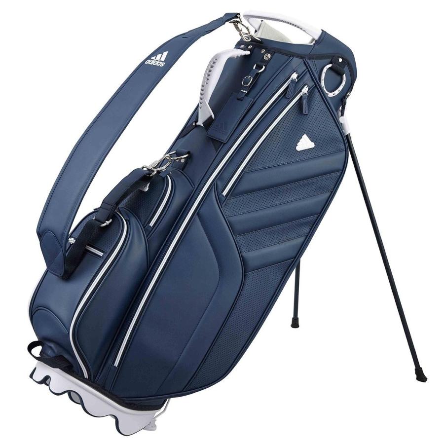 adidas（アディダス） パンチングスタンドキャディバッグ : GDOゴルフ