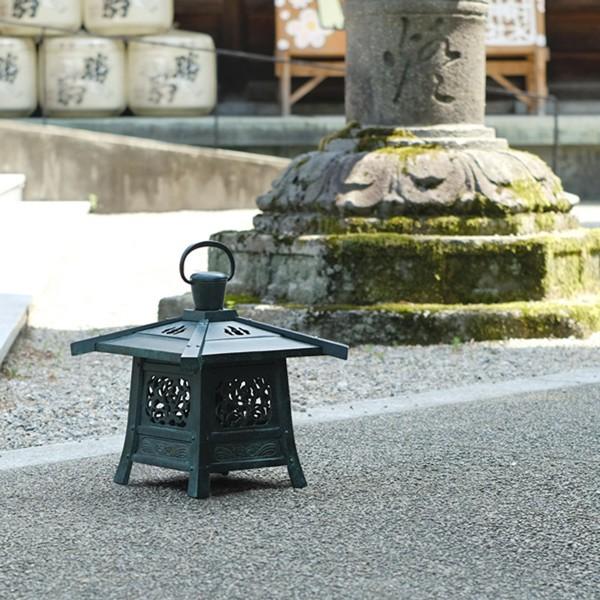 灯篭 吊灯篭 春日 小 高岡銅器 吊り灯篭 灯籠 燈籠 文字入れ 奉納 寄進