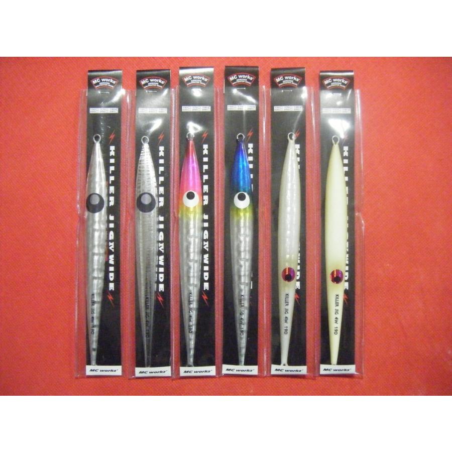MCワークス キラージグIV ワイド 190g MC works' KILLER JIG 4 WIDE